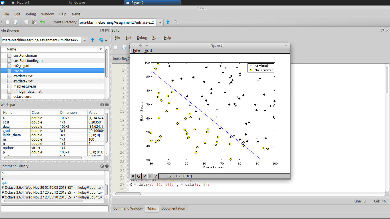 Matlab gnu octave. Octave программа. Октава программа. GNU Octave. Октава программирование.